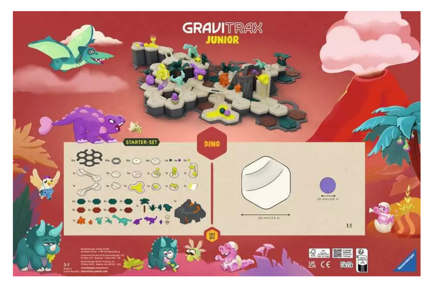 Gravitrax Junior: Dinosaur Starter Set - XXL