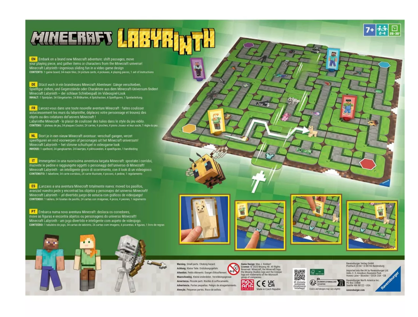 Minecraft Labyrinth Board Game