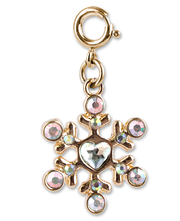 Gold Snowflake Charm