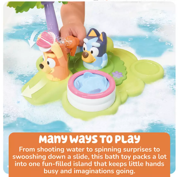 Bluey Bath Island