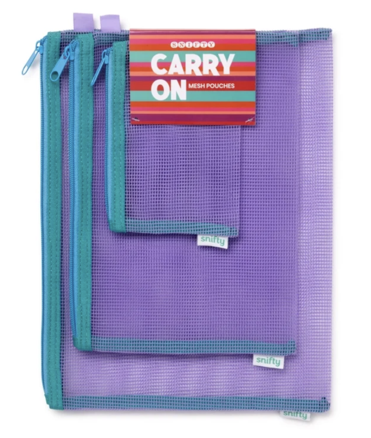 Carry on Pouch Set - Periwinkle