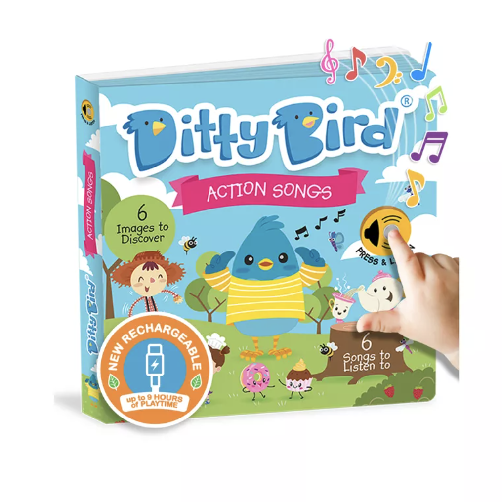 Ditty Bird Sound Book - Action Songs