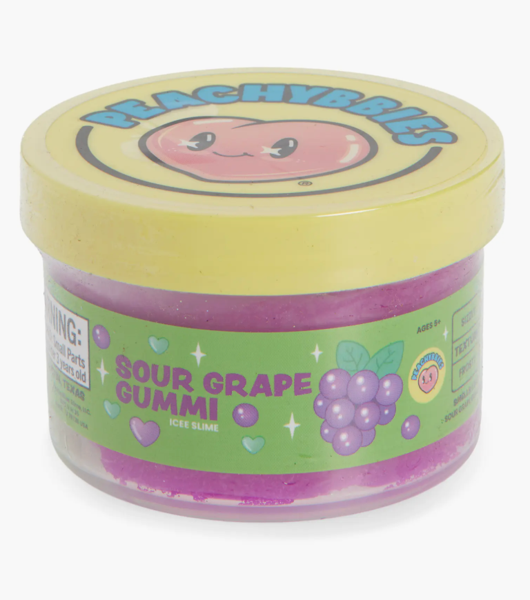 Peachybbies Sour Grape Gummi Slime