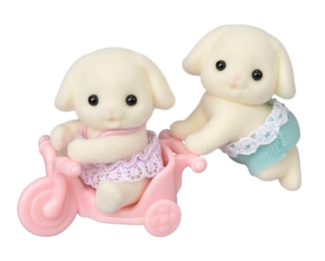 Calico Critters Flora Rabbit Twins