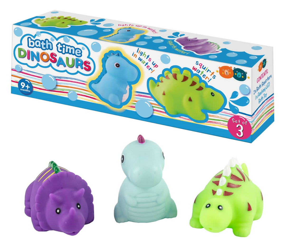 Bath Time Dinosaurs