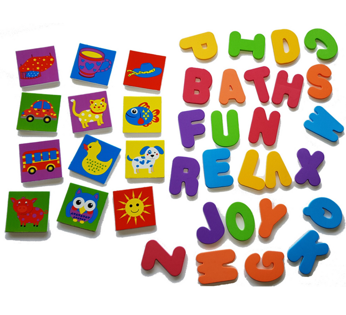 Bath Time Alphabet Learn and Spell