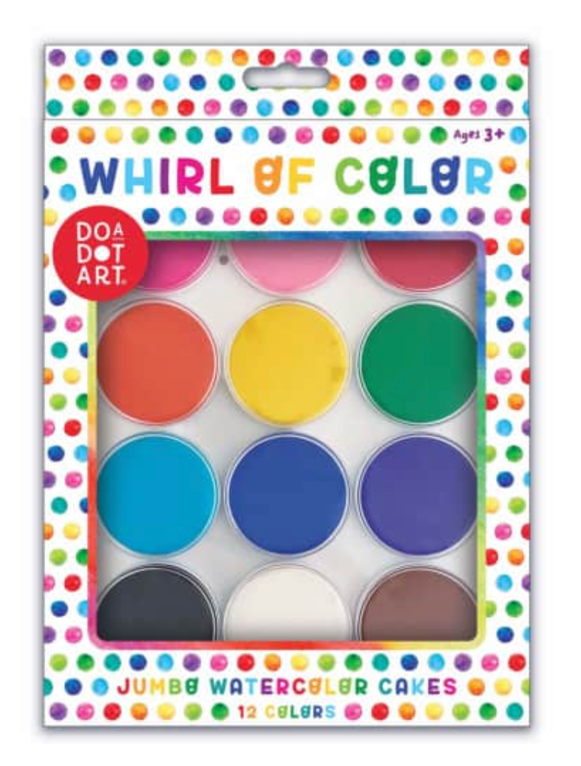 Do-A-Dot Whirl of Color Watercolor Cakes