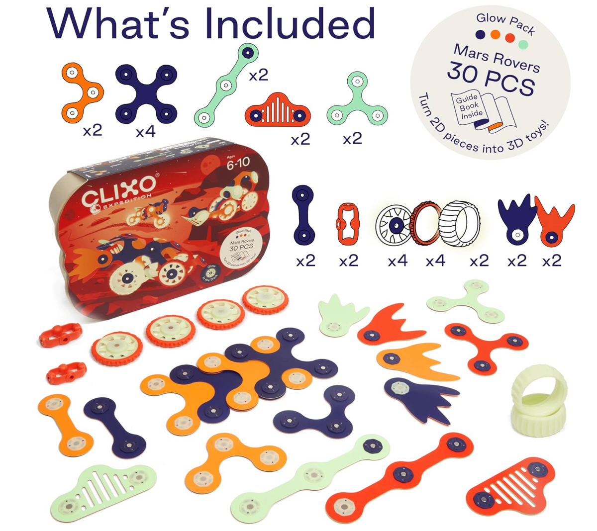 Clixo Mars Rover Pack