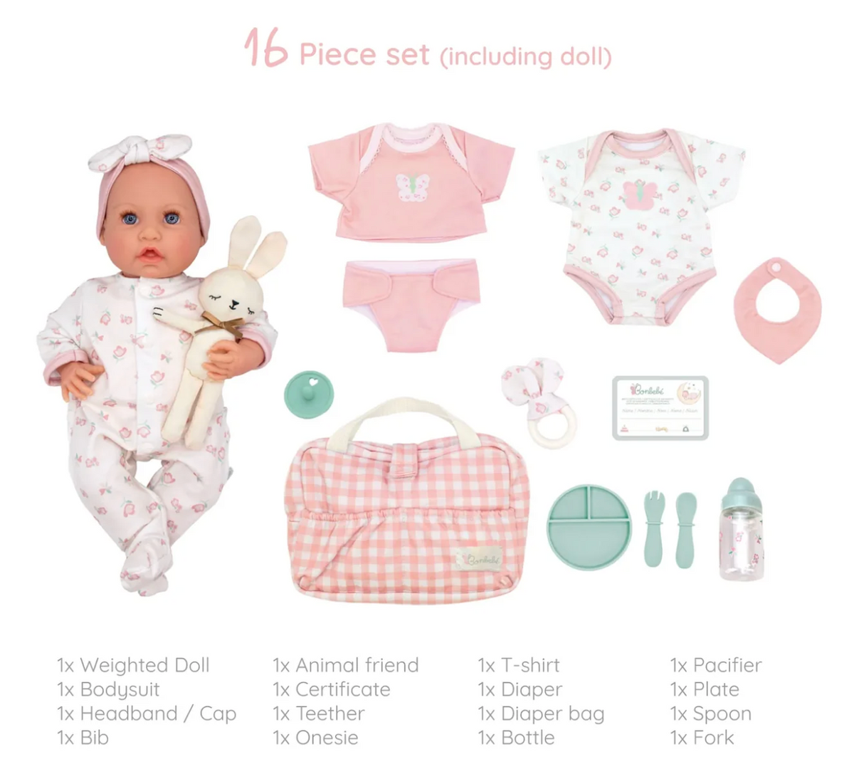 Bonbebé Deluxe Bundle Set with Heartbeat