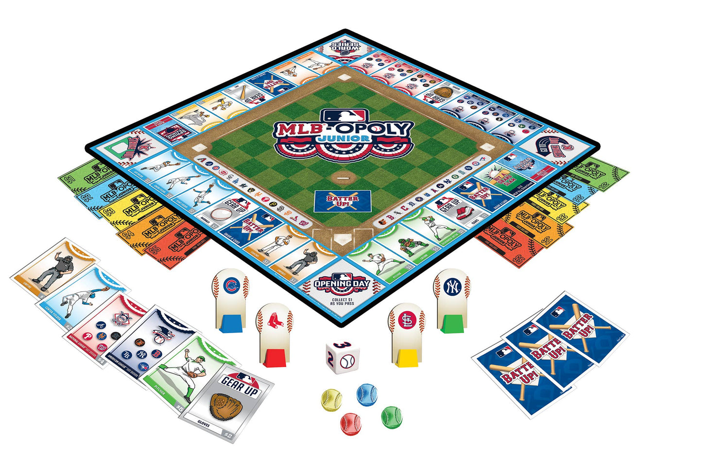 MLB Opoly Junior Board Game