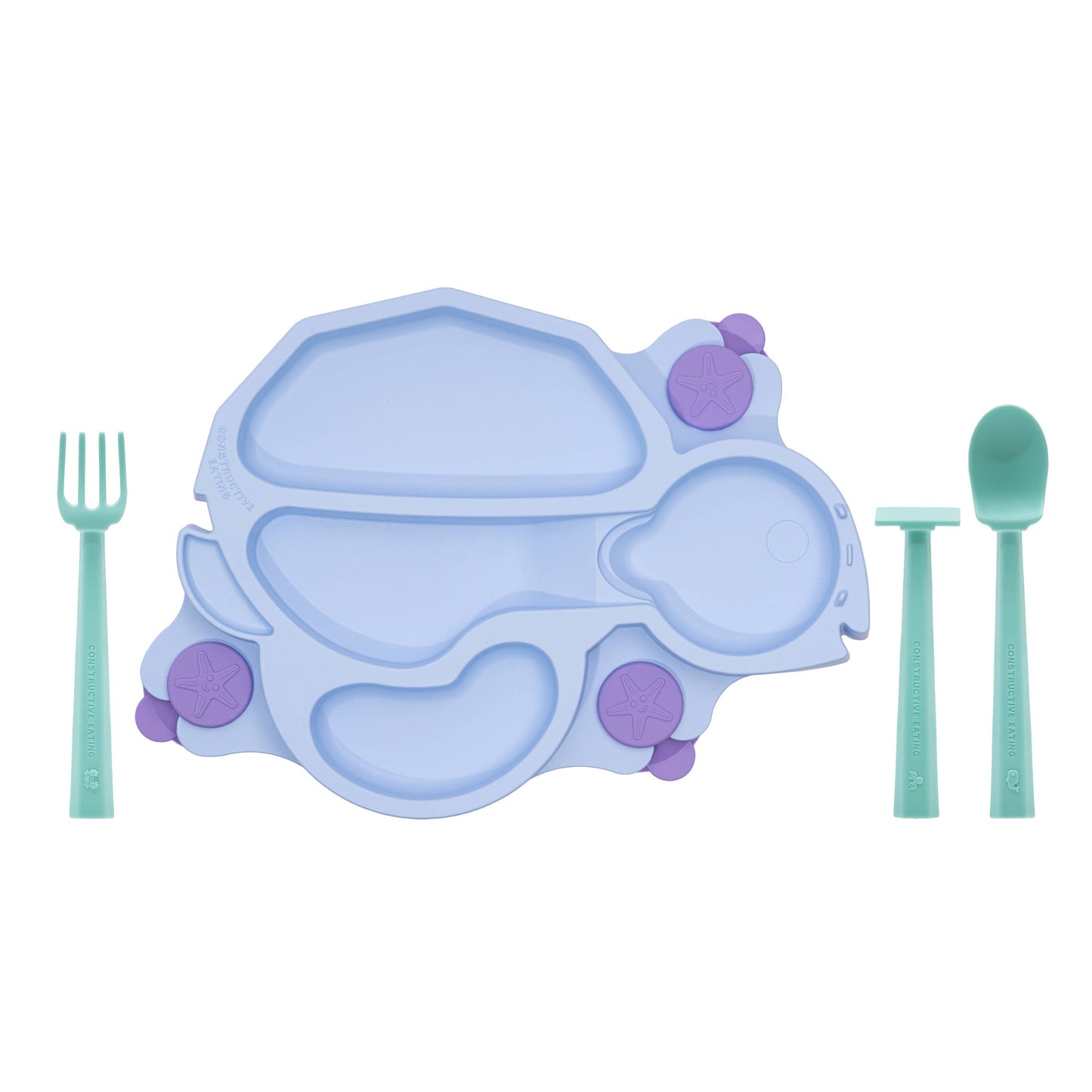 Turtle Suction Plate and Training Utensils