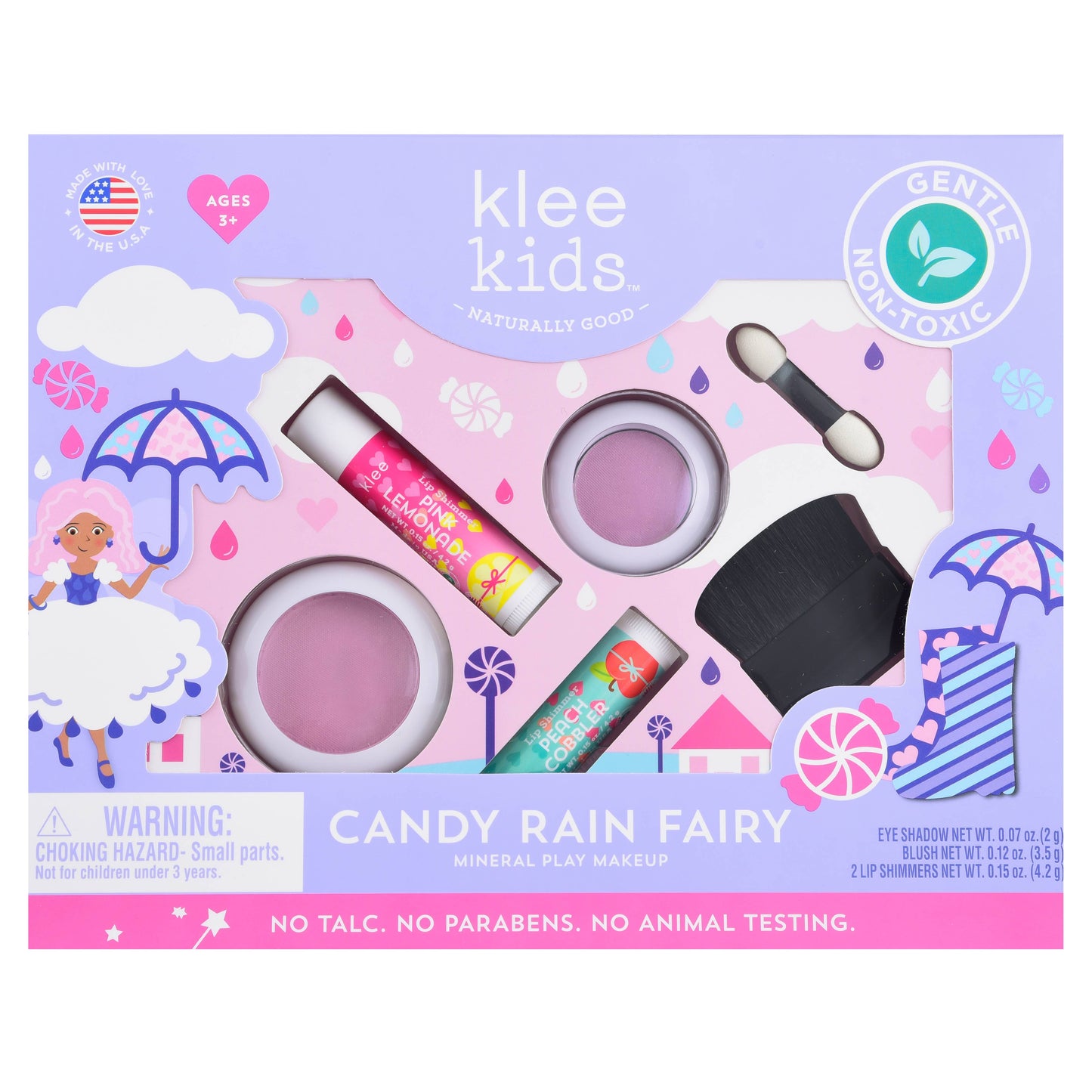 Candy Rain Fairy 4pc Makeup Kit