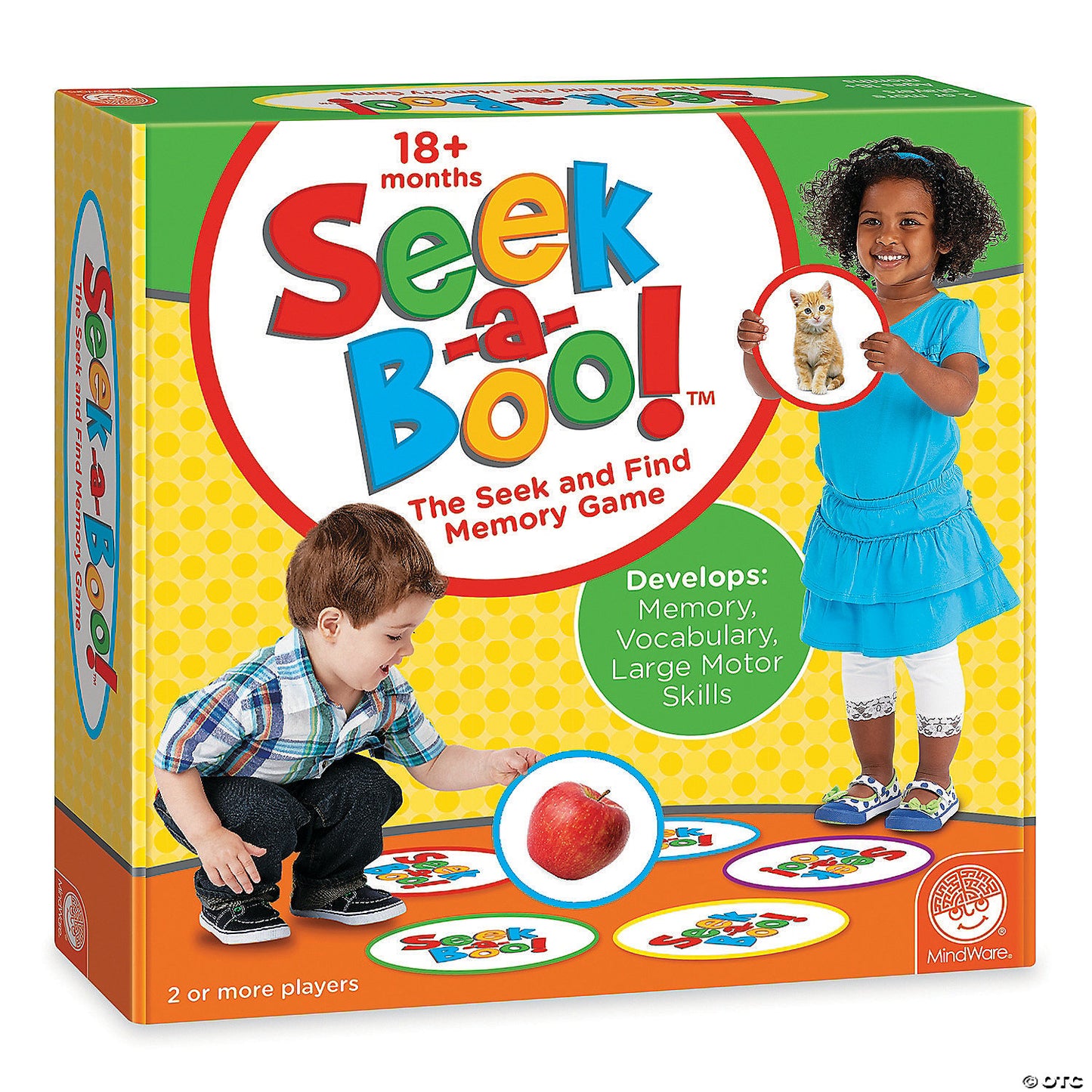 Seek A Boo Seek-And-Find Memory Game
