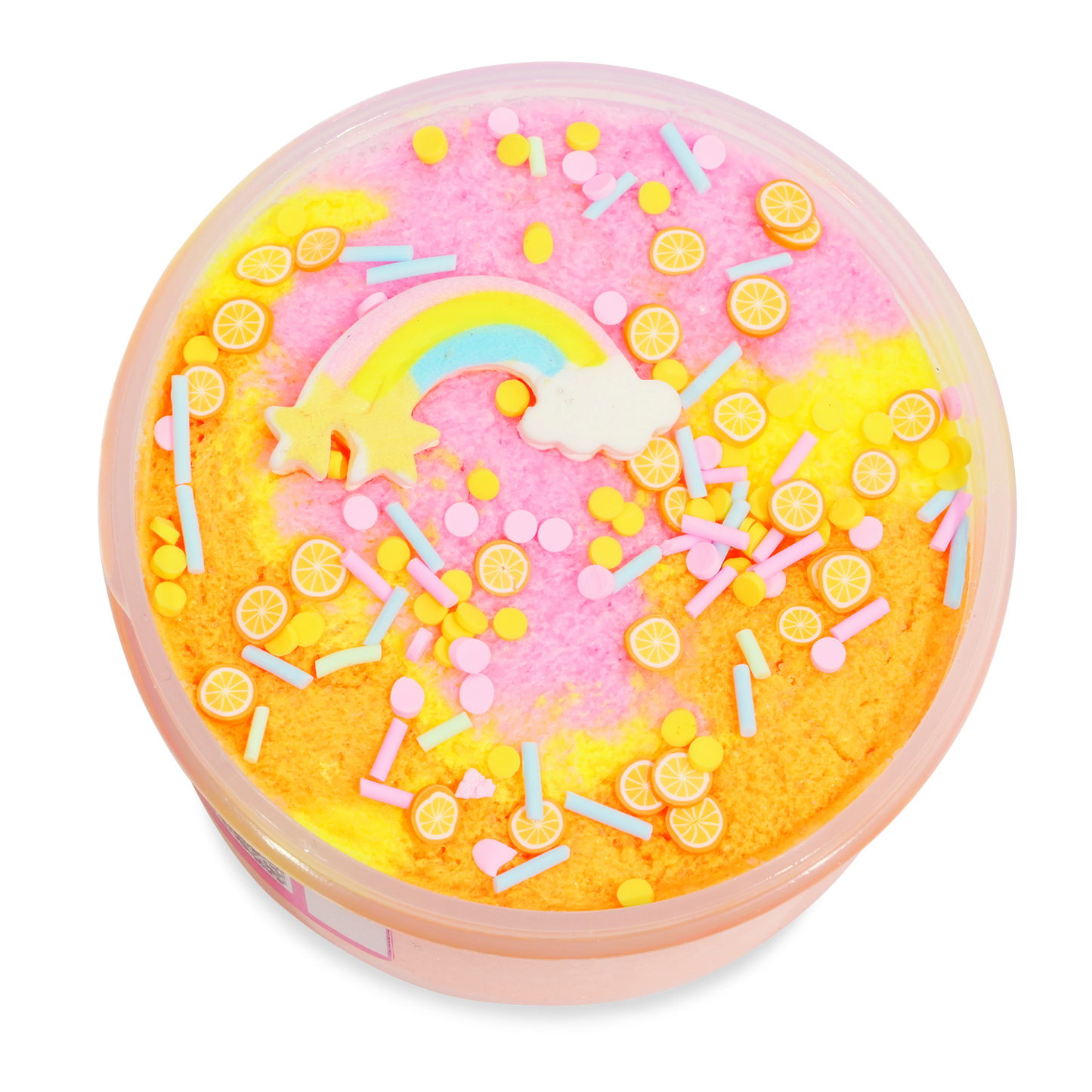 Peachybbies Rainbow Sherbert Slime
