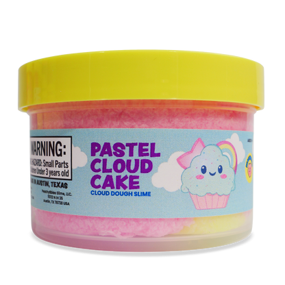 Peachybbies Pastel Cloud Cake Slime