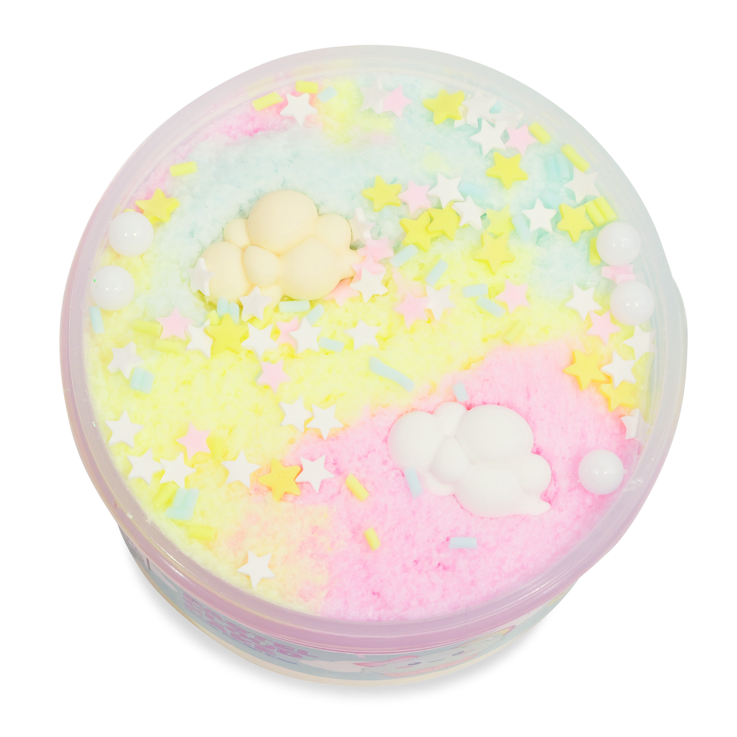 Peachybbies Pastel Cloud Cake Slime