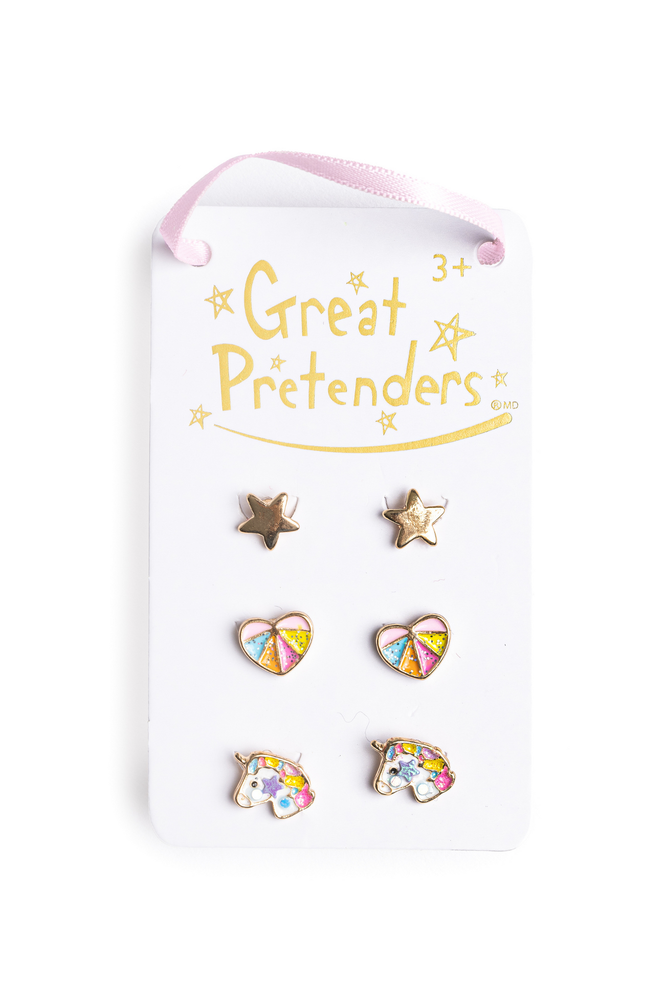 Boutique Cheerful Studded Earrings 3 Pairs