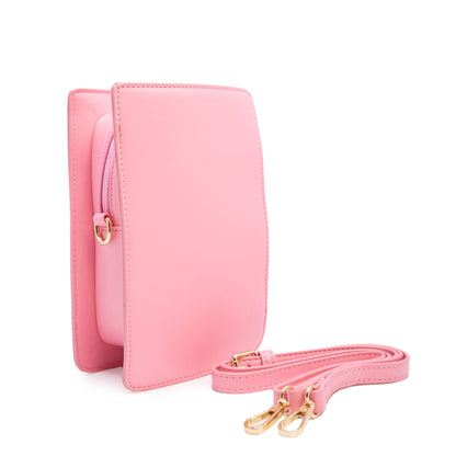 Retro 8-Bit Gamer Handbag - Pink