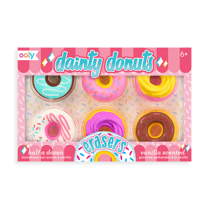 Dainty Donuts Pencil Erasers