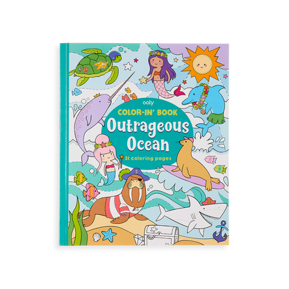 Color-in Book Outrageous Ocean