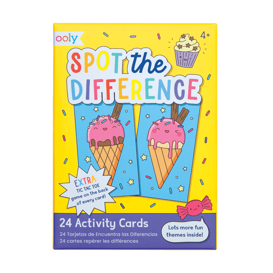 Spot The Difference Activity Cards