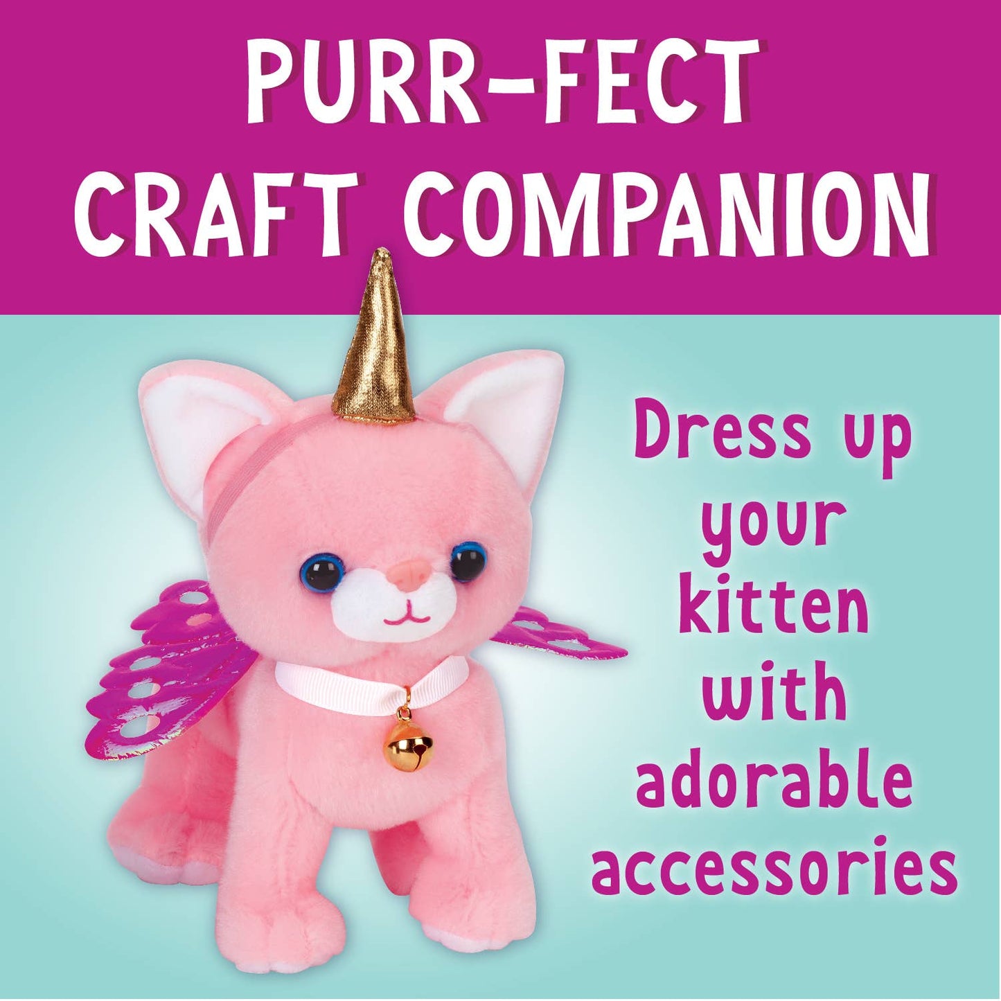 Decorate a Cuddly Kitten DIY Craft Kit