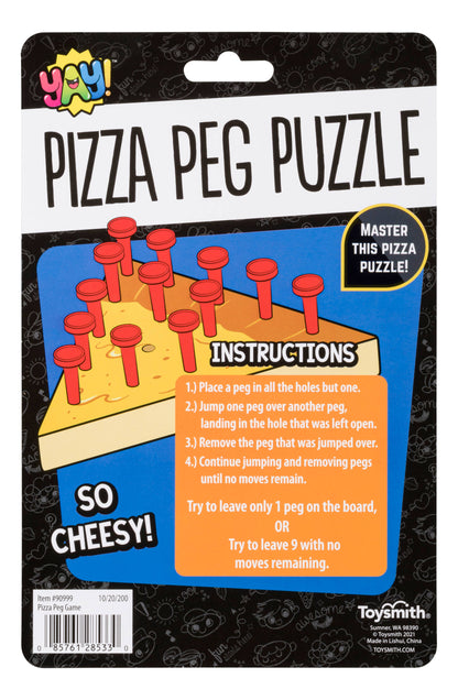 Yay! Pizza Peg Puzzle Game