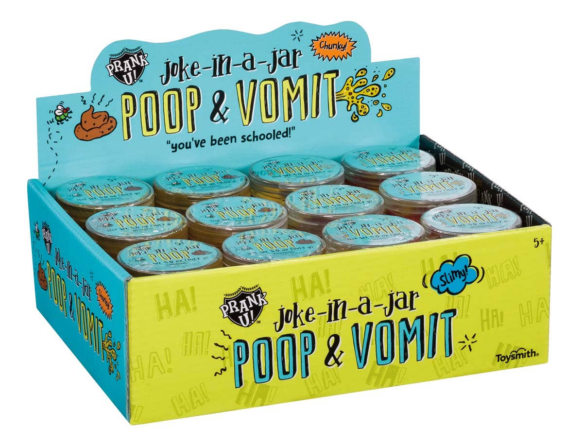 Prank U! Joke-In-A-Jar Poop & Vomit