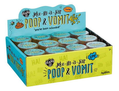 Prank U! Joke-In-A-Jar Poop & Vomit