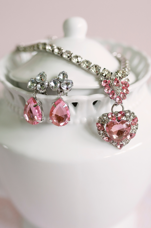 The Marilyn Pink/Silver 4pc Set