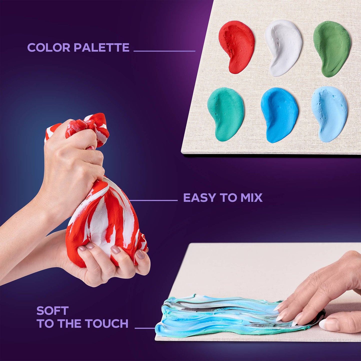 OKTO Sensory Art 3D Painting - Koi Carps