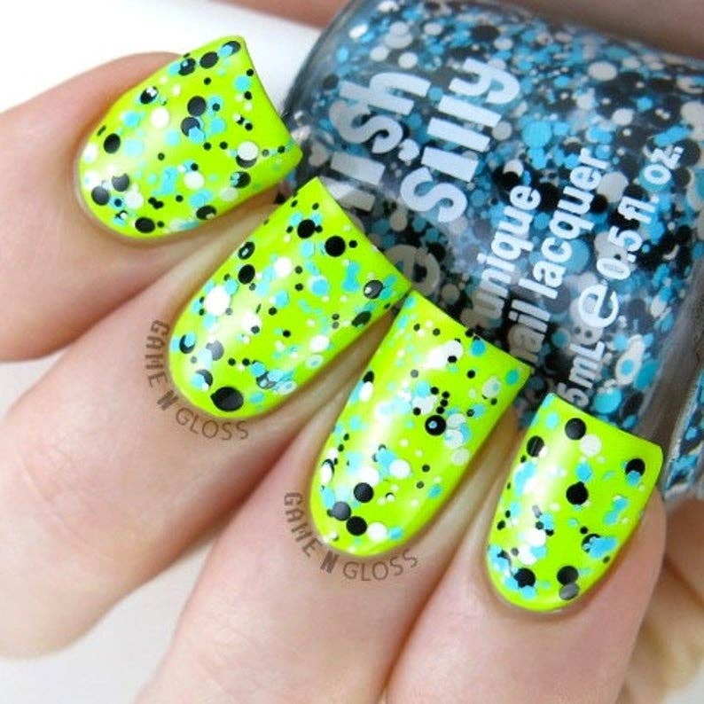 Splitter Splatter - Polka Dot Nail Polish