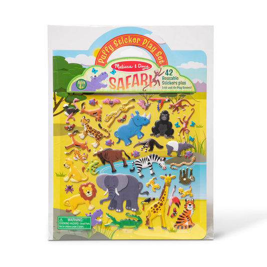Puffy Sticker Play Set Safari