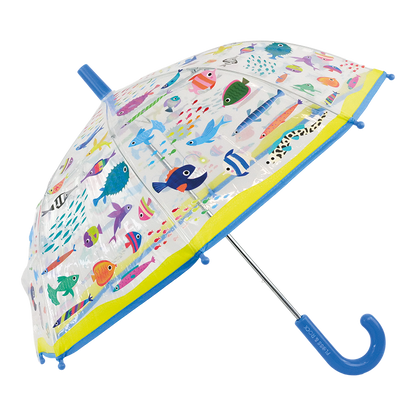Ocean Transparent Colour Changing Umbrella