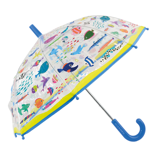 Ocean Transparent Colour Changing Umbrella