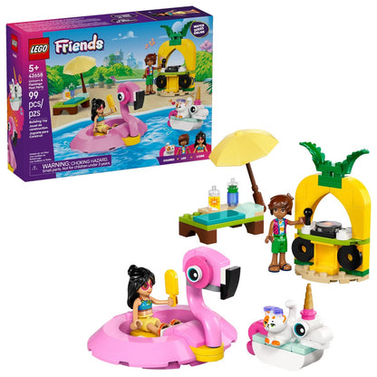 LEGO Friends Unicorn & Flamingo Pool Party