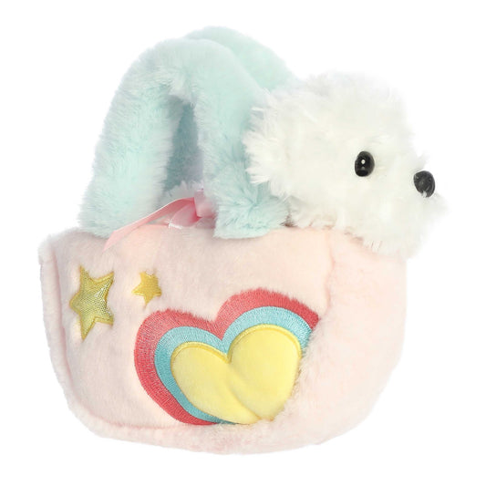 Fancy Pals Pastel Heart Puppy Carrier