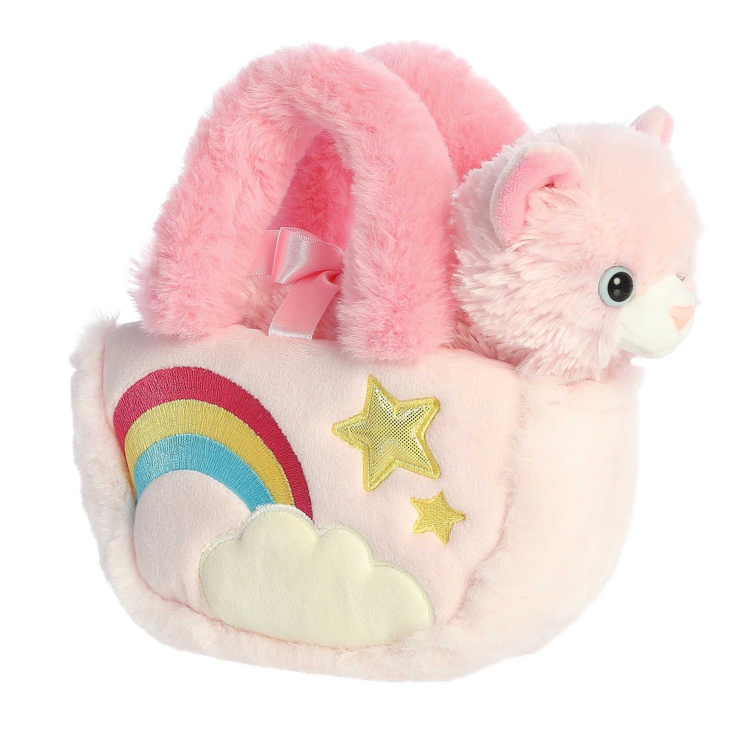 Fancy Pals Pastel Rainbow Cat Carrier