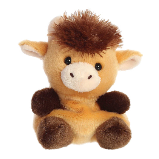 Palm Pal Hubert Highland Cow
