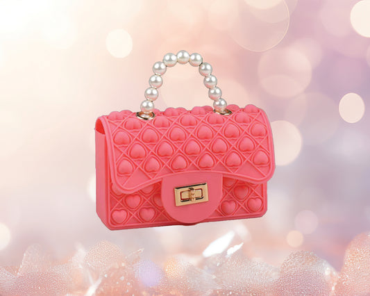 Fidget Pearl Handbag Pink