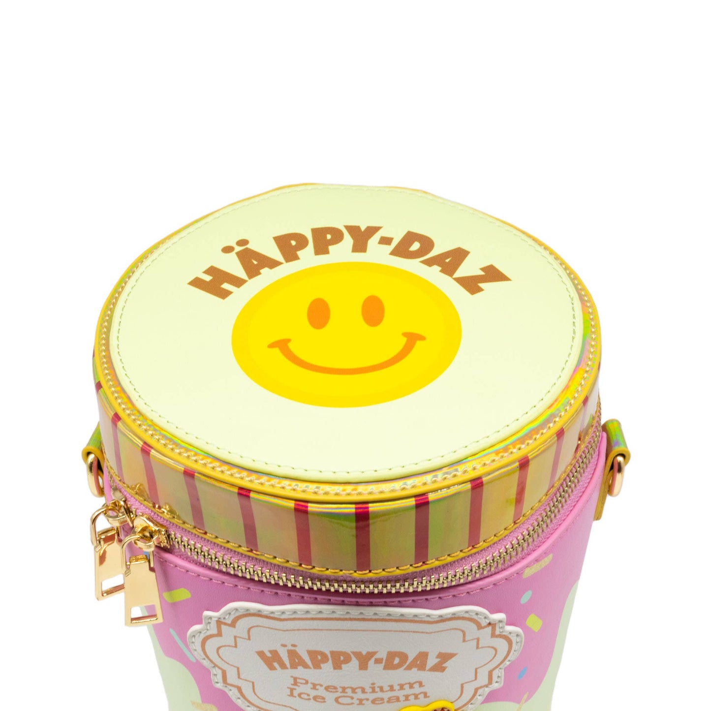 Happy Daz Ice Cream Tub Handbag - Chocolate
