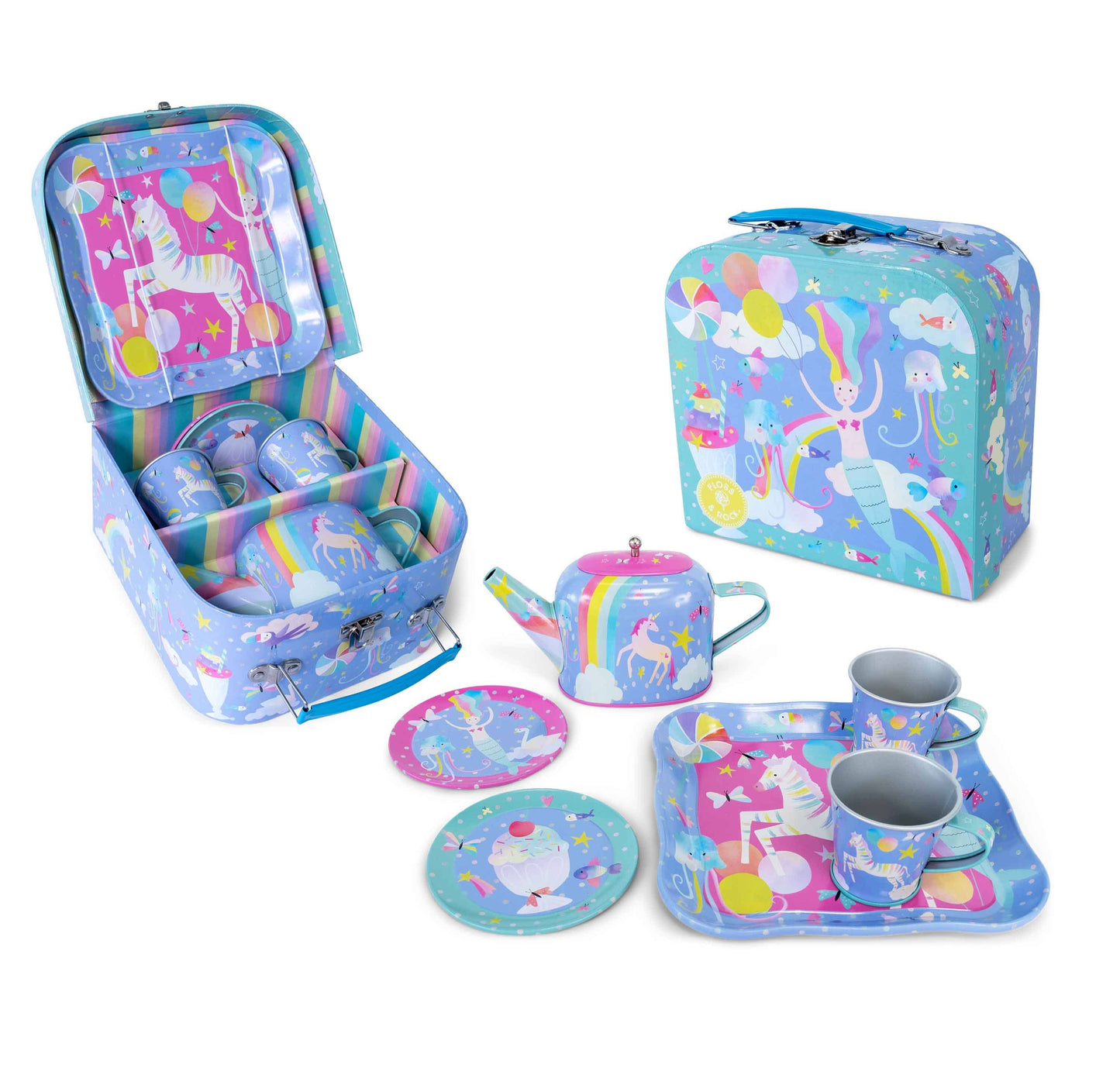 Fantasy 7pc Tea Set