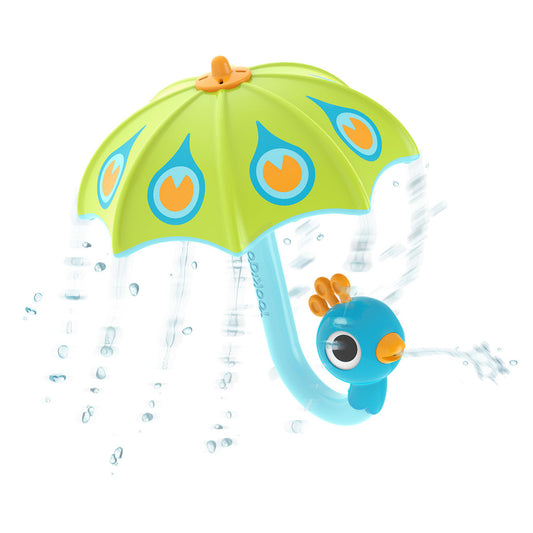Fill N Rain Peacock Umbrella Green