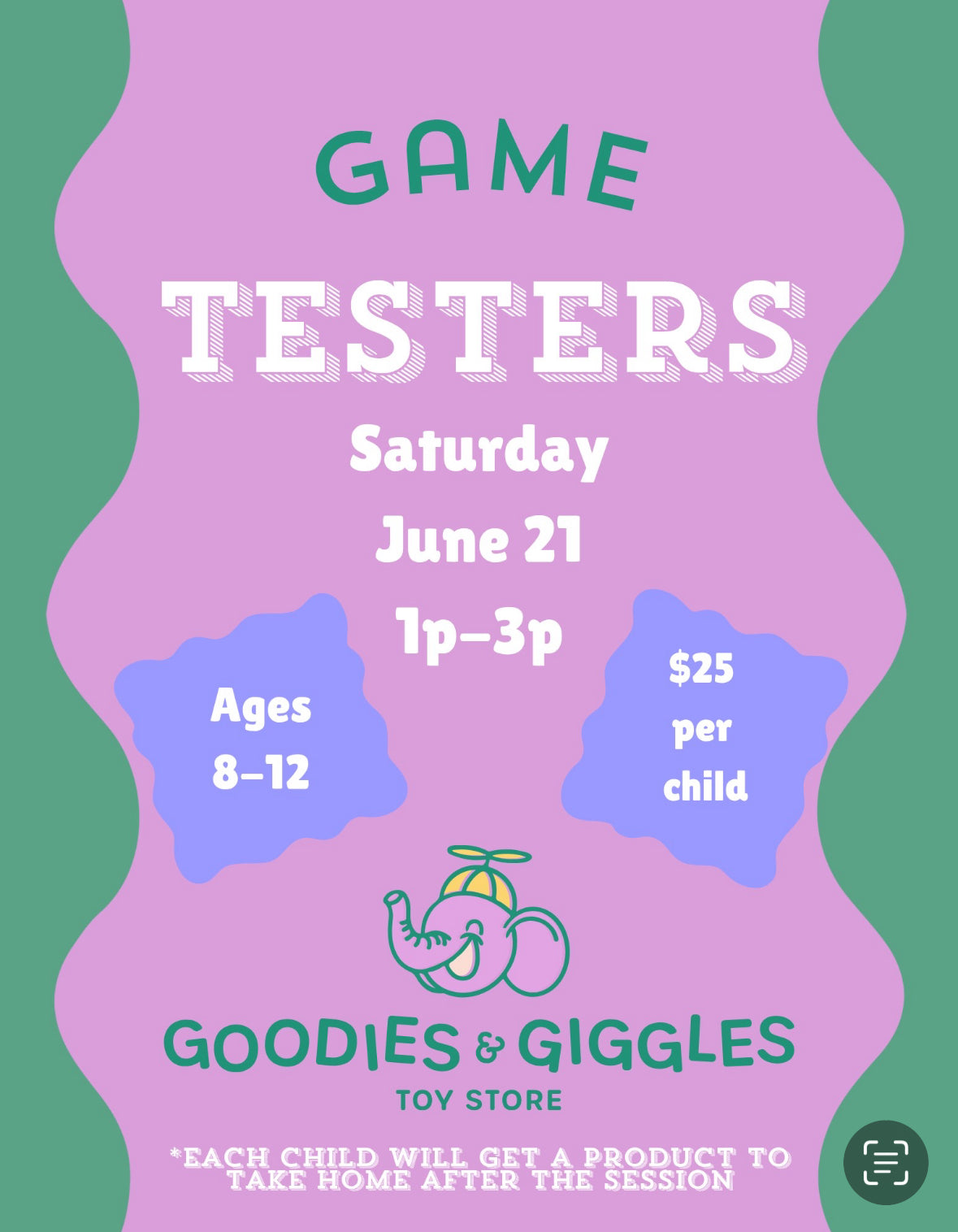 Game Testers Class