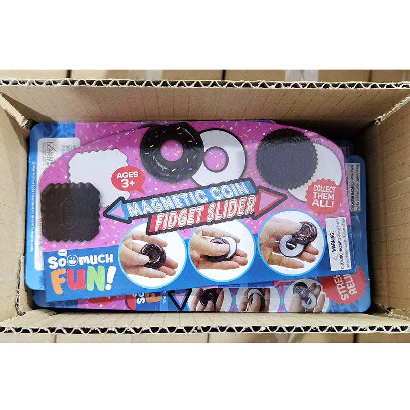Magnetic Coin Fidget Slider