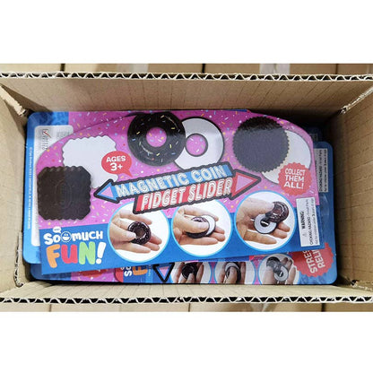 Magnetic Coin Fidget Slider