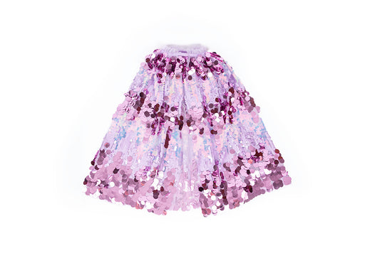 The 5th Avenue Purple Pailette Cape