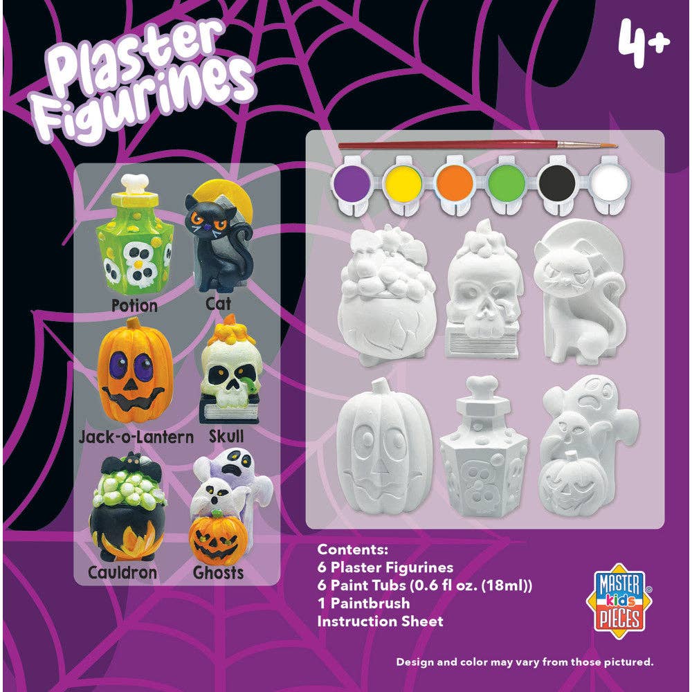 Halloween - Plaster Figurine Paint Set