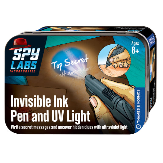 Spy Labs Invisible Ink Pen and UV Light