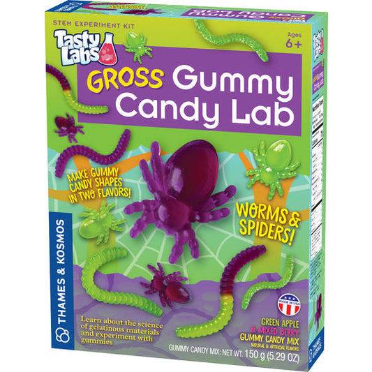 Gross Gummy Candy Lab: Worms & Spiders